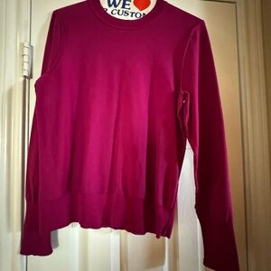 Express Women's Crew Neck Sweater - Fuchsia